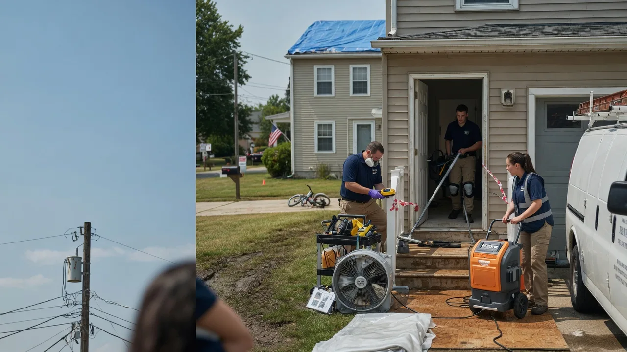 Water Damage Repair in Quinlan, TX near me